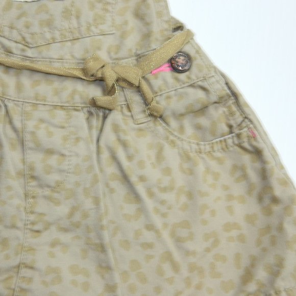Girls 9 Months Cheetah Print Overall Dress - Picture 5 of 9